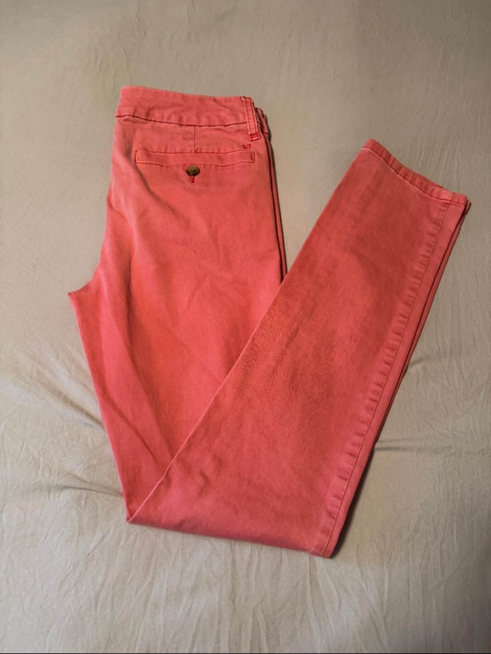 American Eagle Outfitters Coral Skinny Jeans